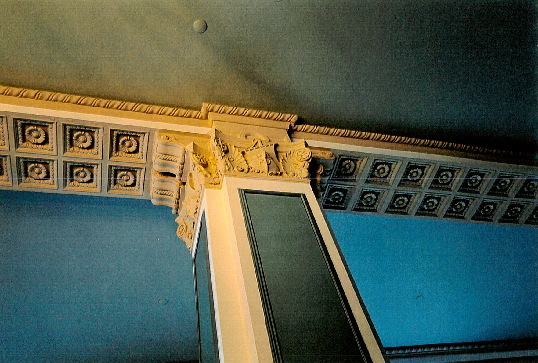 lobby ceiling details